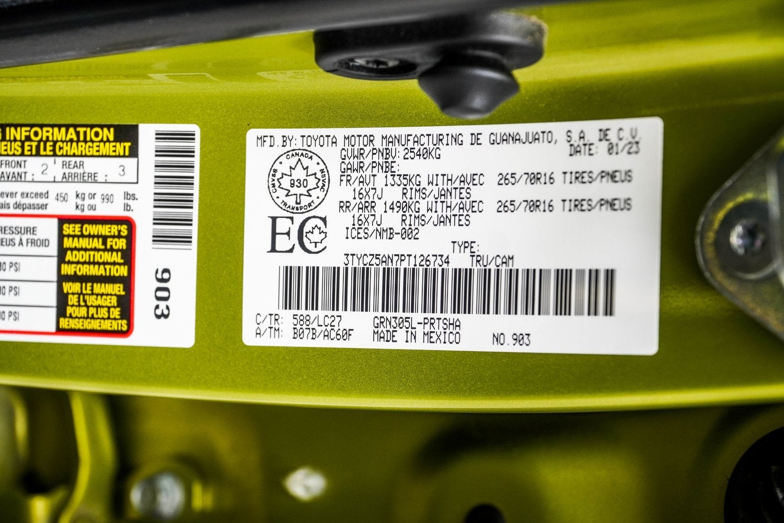 2023 Toyota Tacoma TRD Sport V6