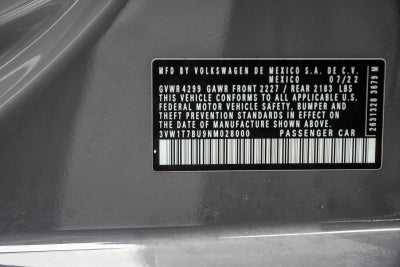 2022 Volkswagen Jetta GLI 2.0T Autobahn