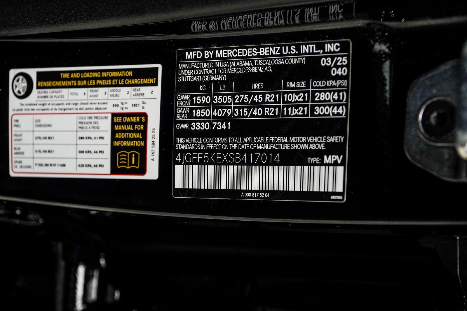 2025 Mercedes-Benz GLS GLS 450 4MATIC®