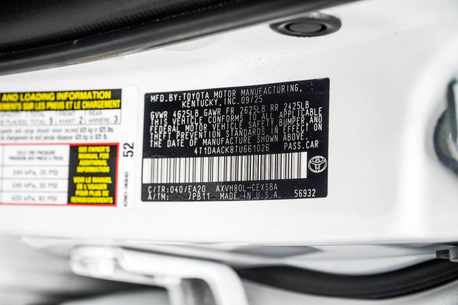 2026 Toyota Camry SE