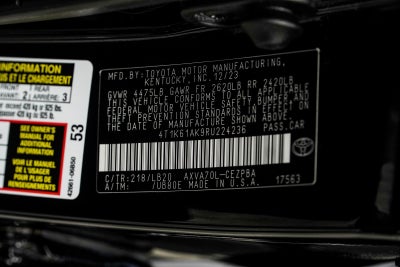 2024 Toyota Camry XSE