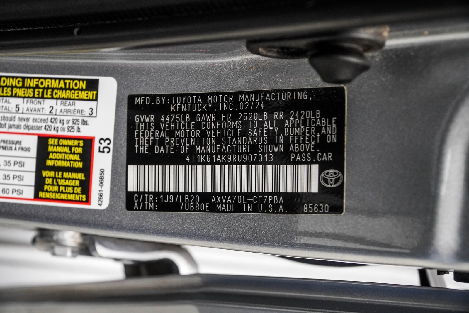 2024 Toyota Camry XSE