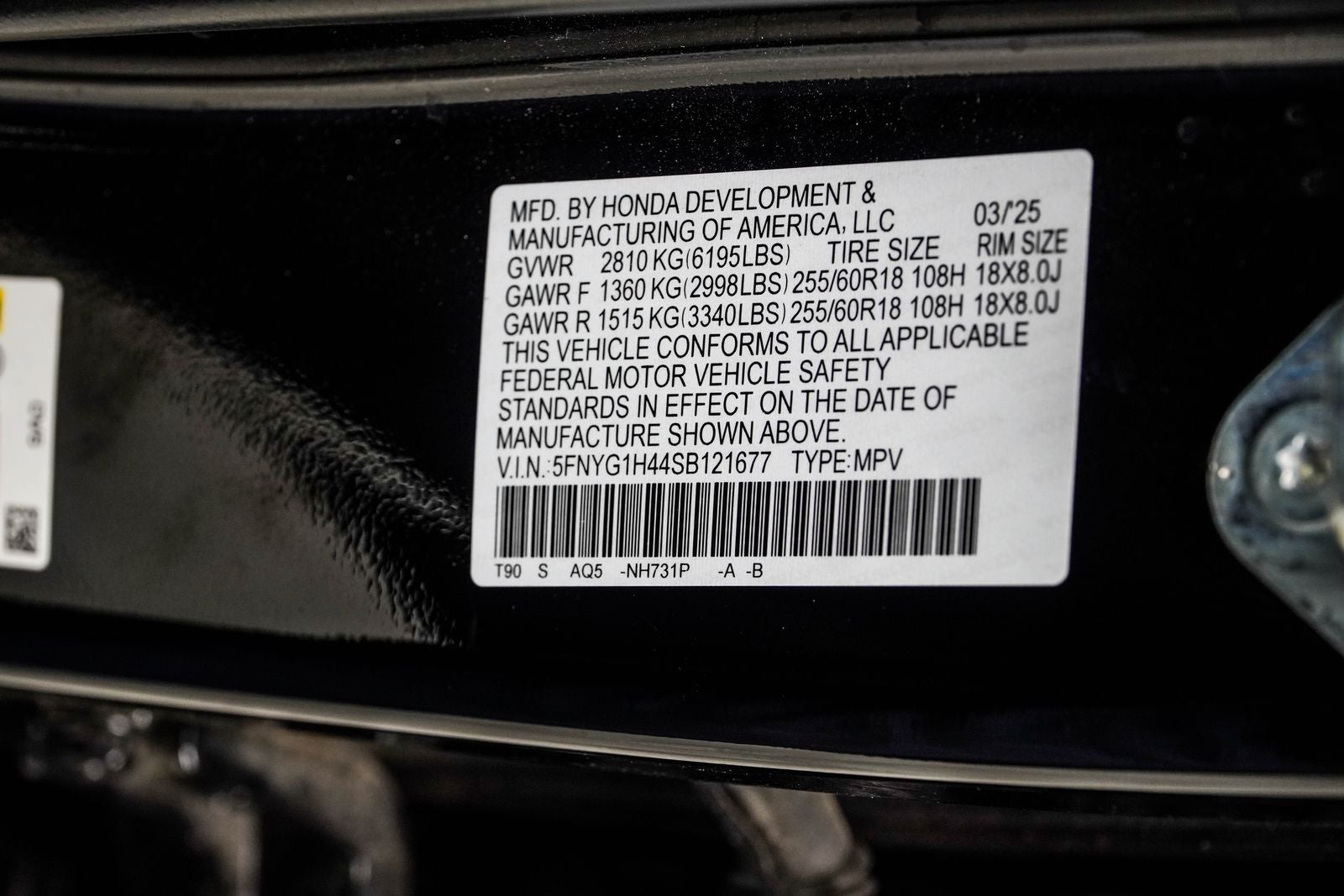 2025 Honda Pilot EX-L+