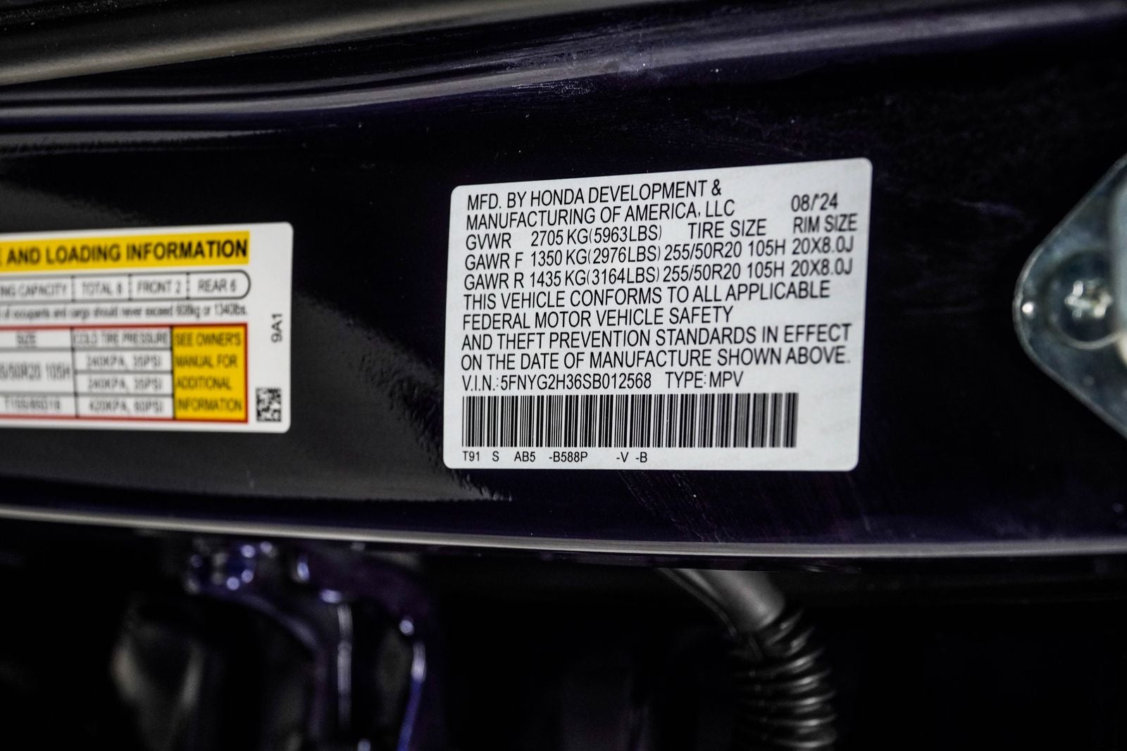 2025 Honda Pilot Sport
