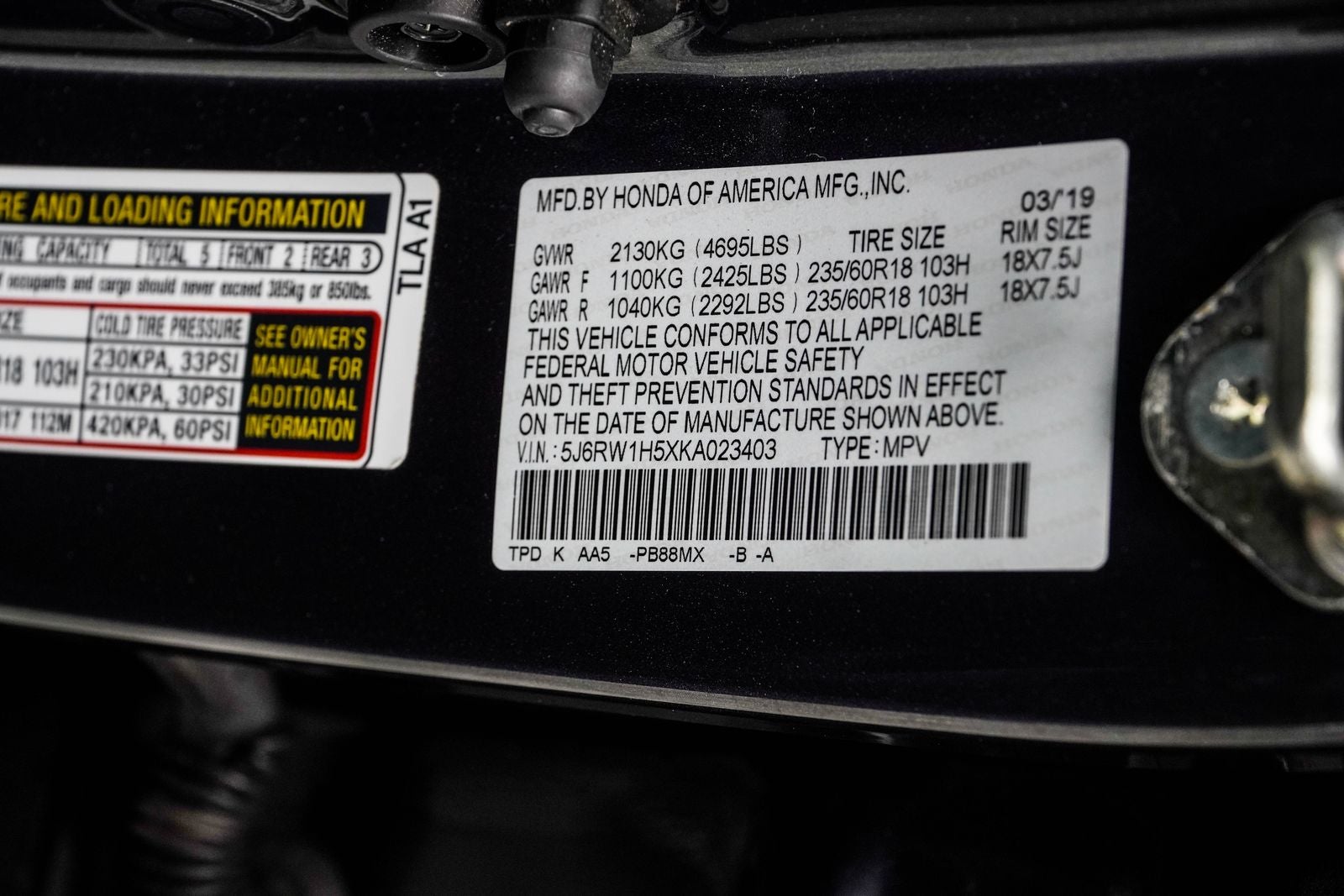 2019 Honda CR-V EX