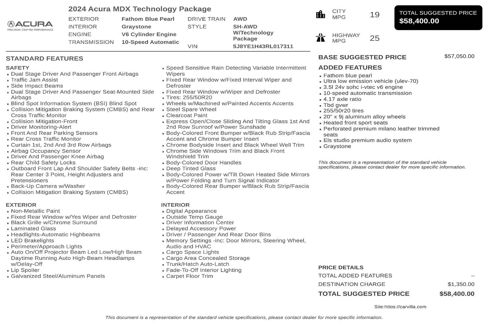 2024 Acura MDX Technology SH-AWD