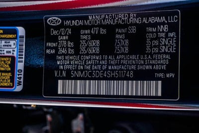 2025 Hyundai Tucson SEL Convenience