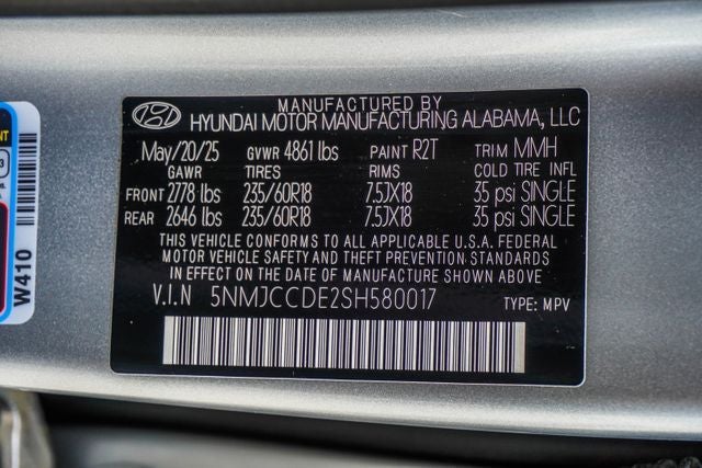 2025 Hyundai Tucson SEL Convenience