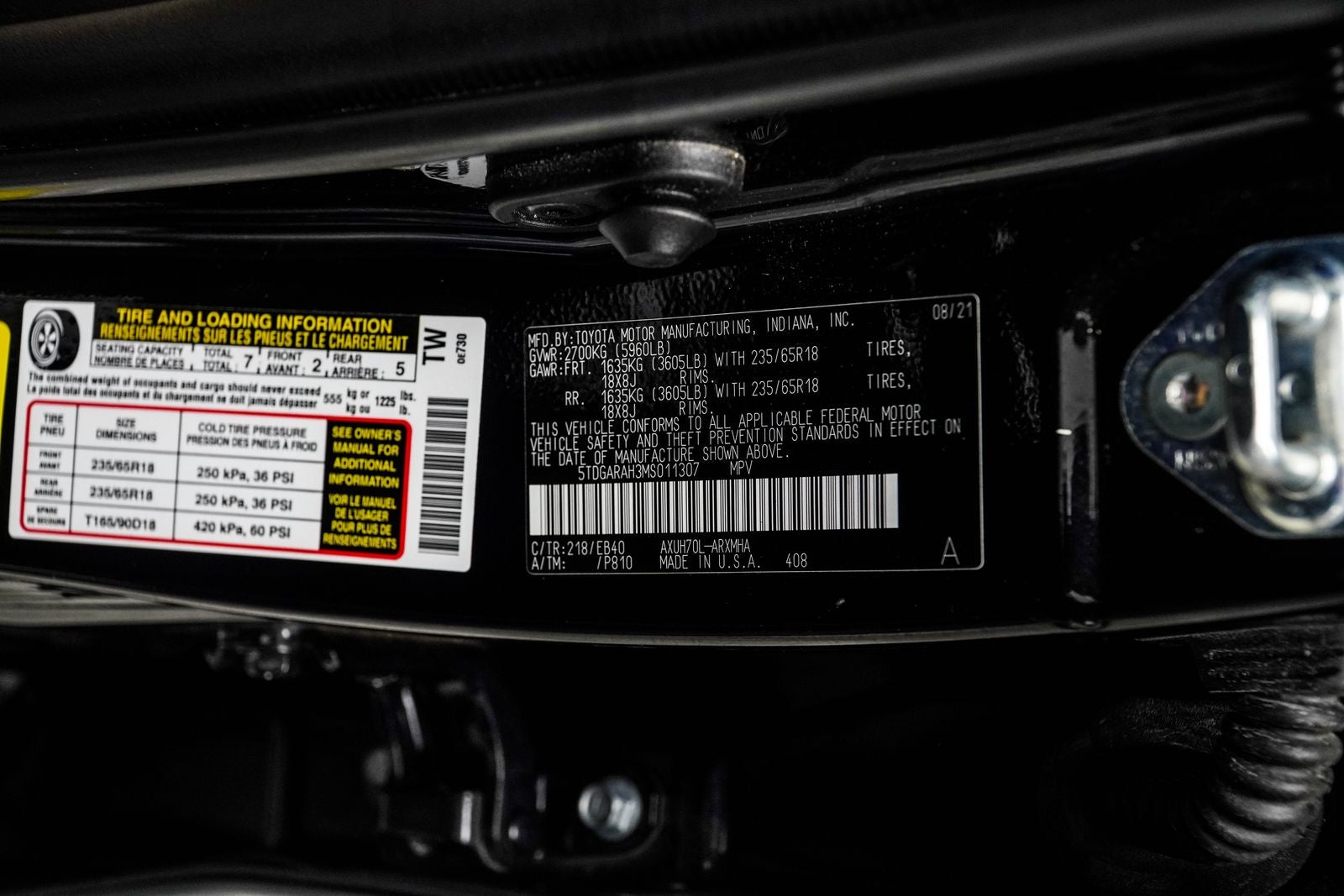 2021 Toyota Highlander Hybrid XLE