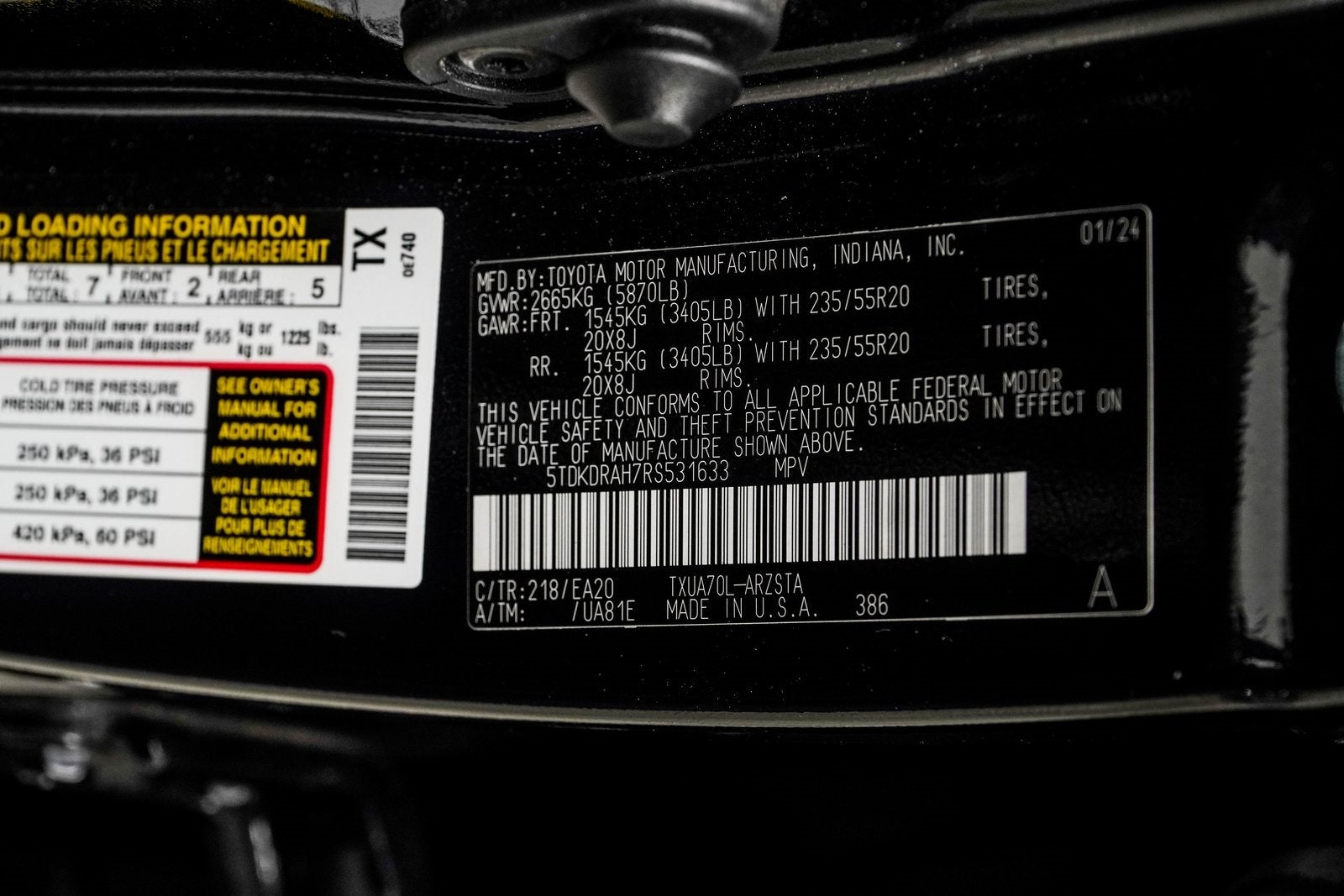 2024 Toyota Highlander XSE