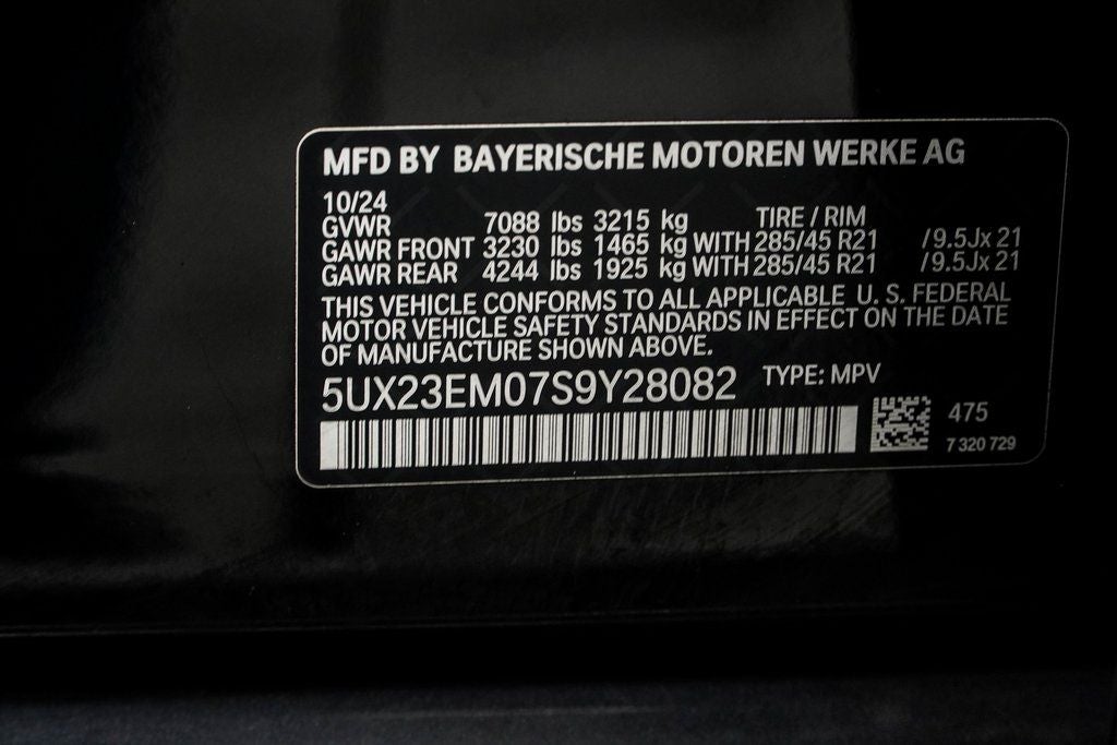 2025 BMW X7 xDrive40i