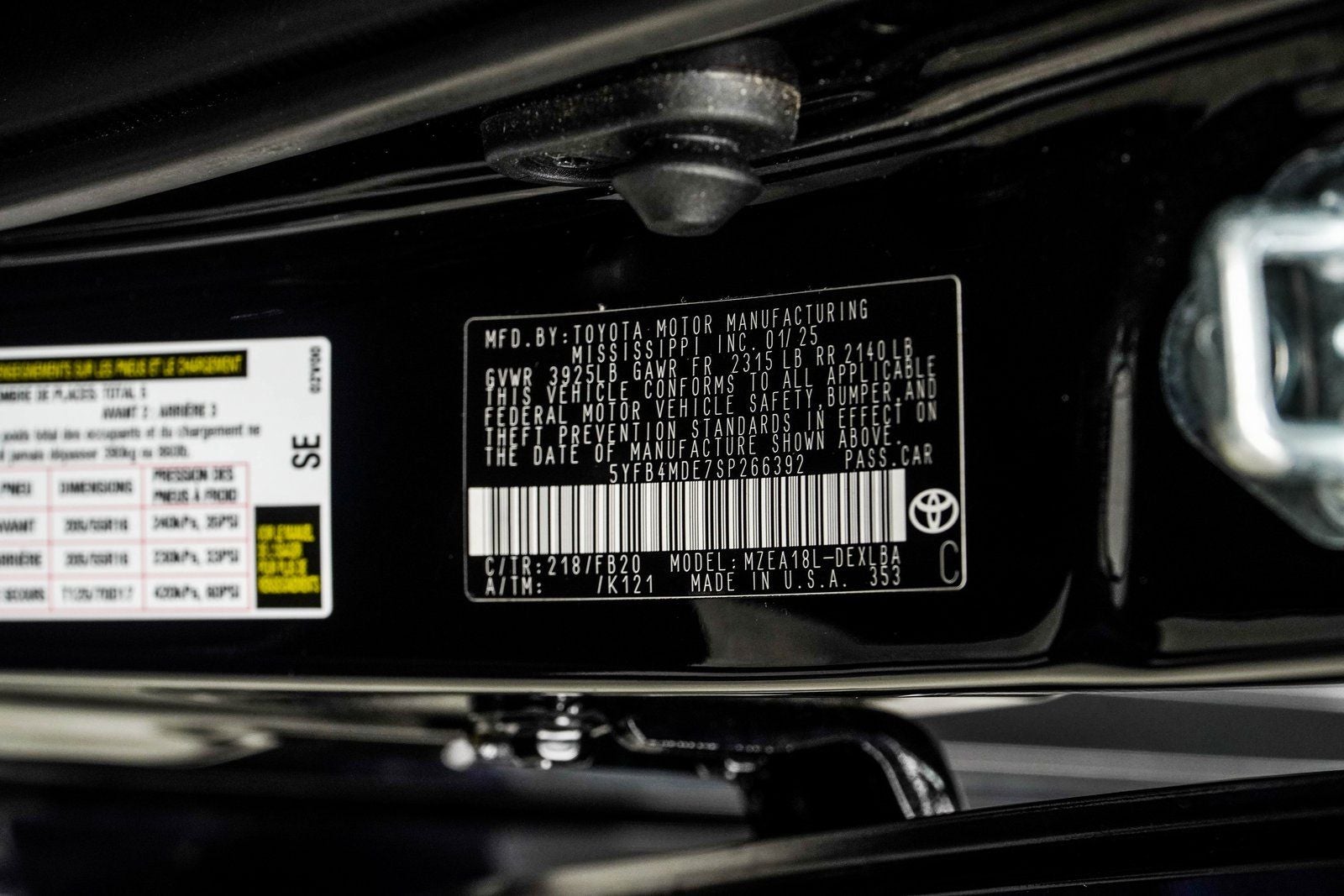 2025 Toyota Corolla LE