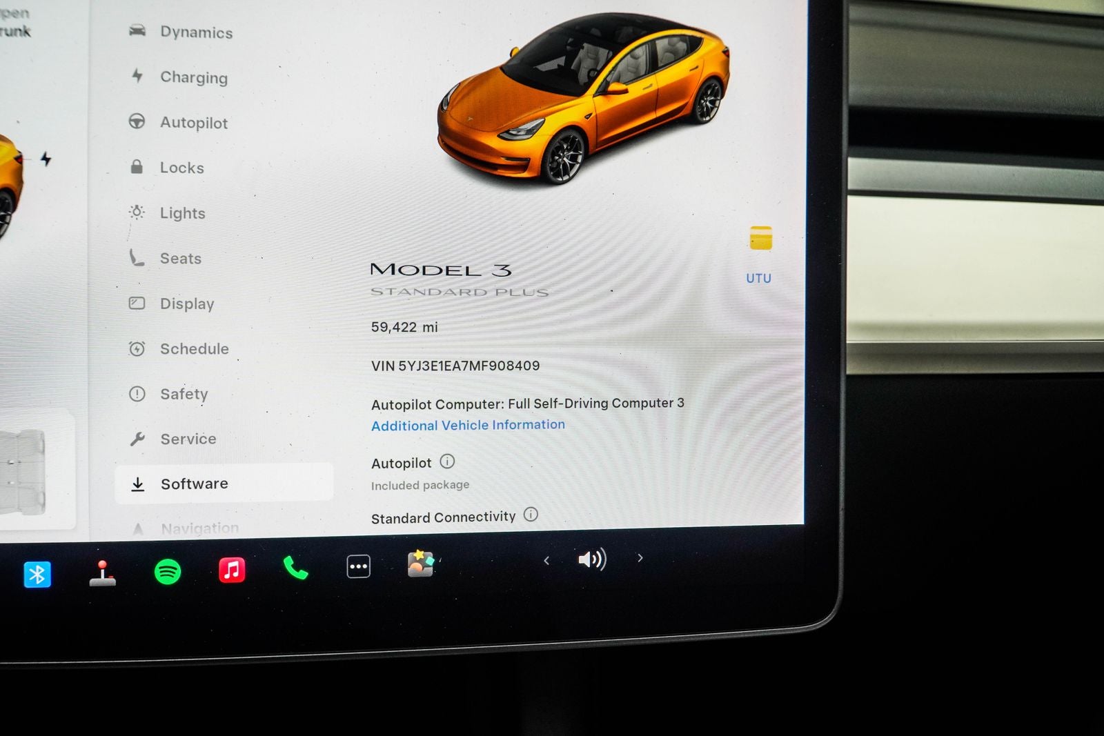 2021 Tesla Model 3 Standard Range Plus