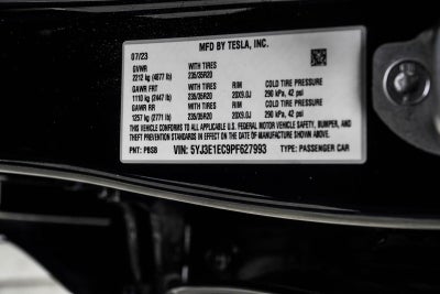 2023 Tesla Model 3 Performance