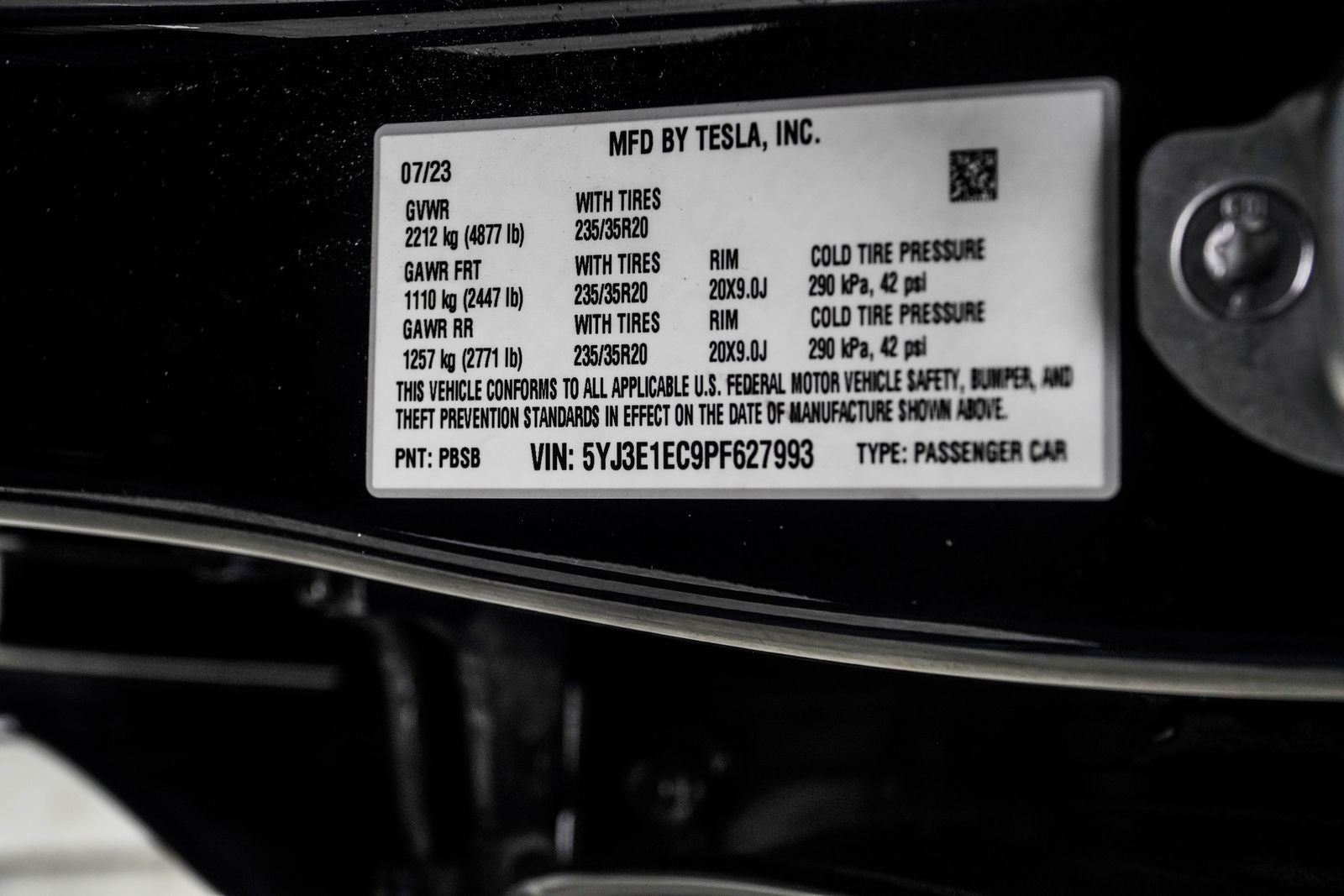 2023 Tesla Model 3 Performance