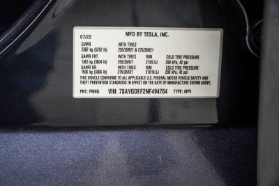 2022 Tesla Model Y Performance