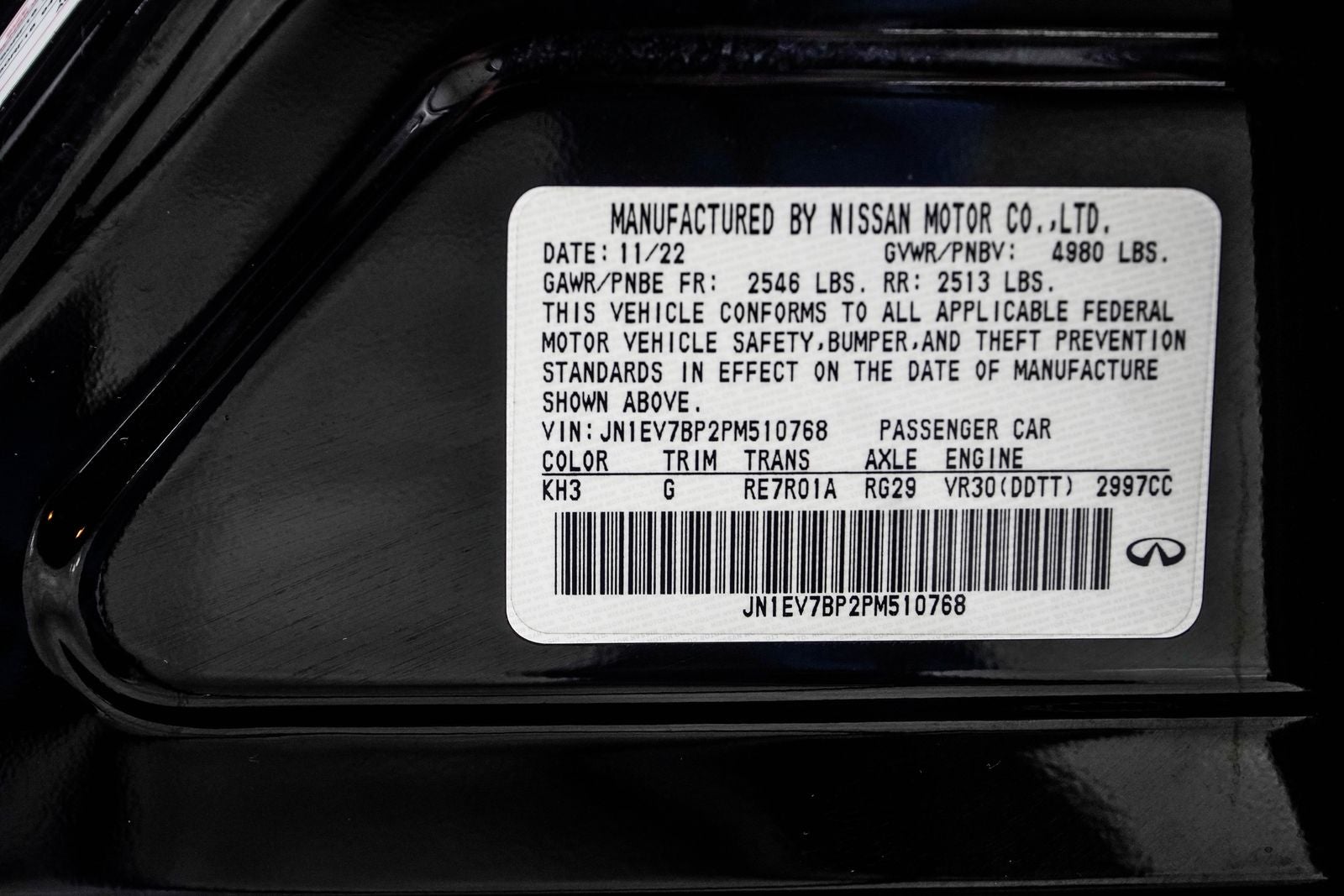 2023 INFINITI Q50 LUXE