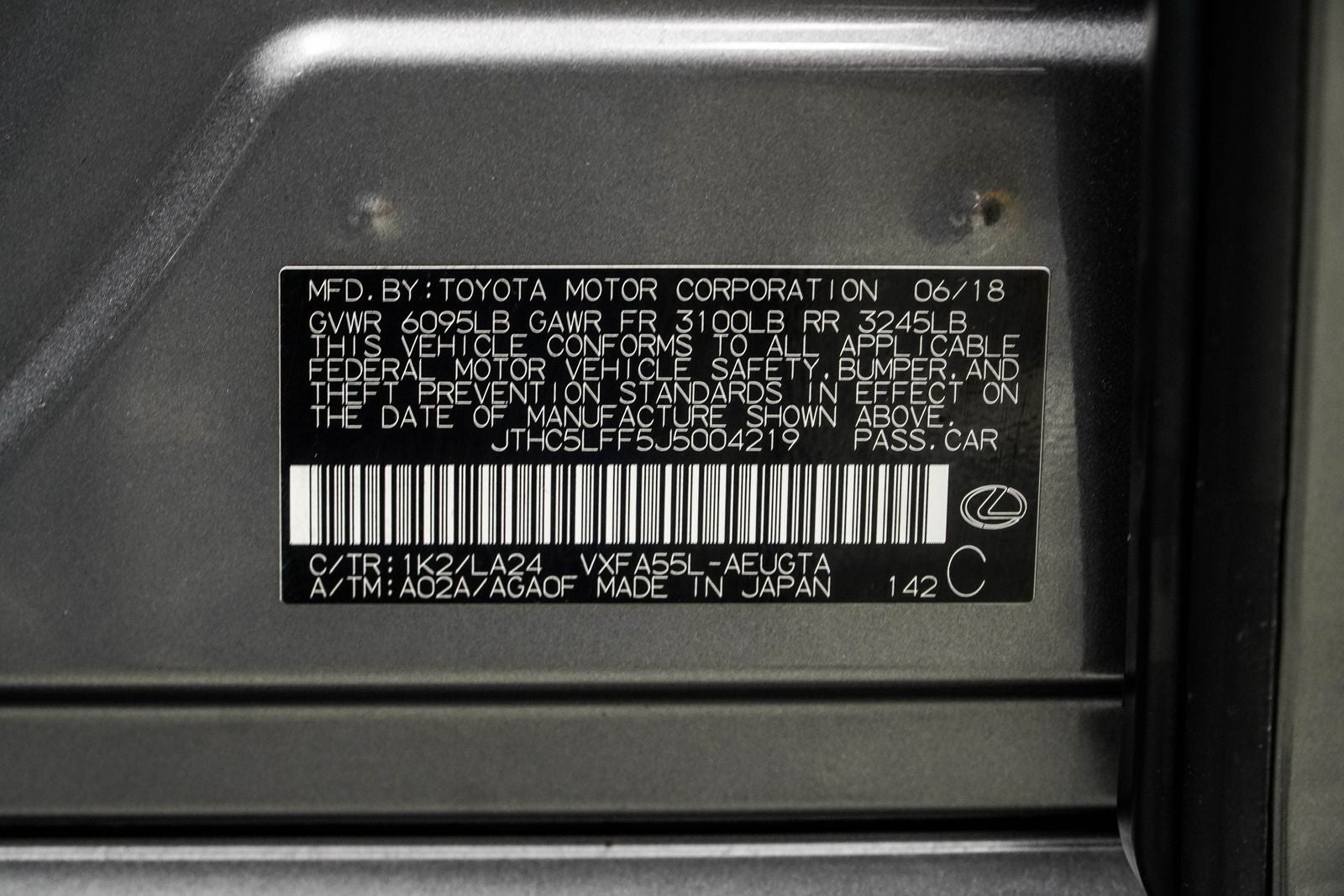 2018 Lexus LS 500 Base