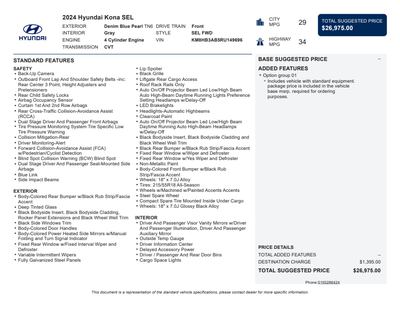 2024 Hyundai Kona SEL