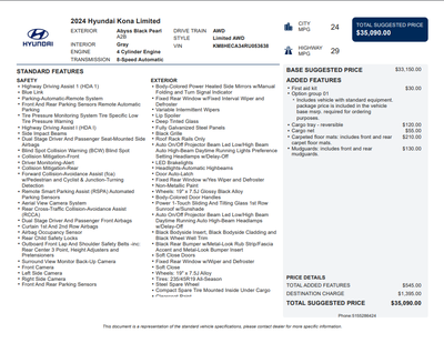2024 Hyundai Kona Limited