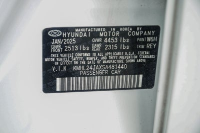 2025 Hyundai Sonata SE