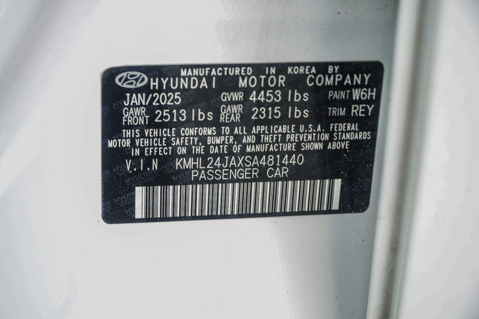 2025 Hyundai Sonata SE