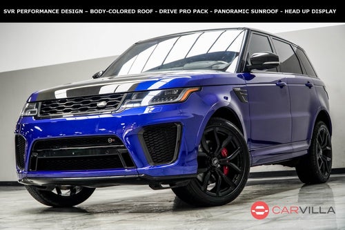 2021 Land Rover Range Rover Sport SVR