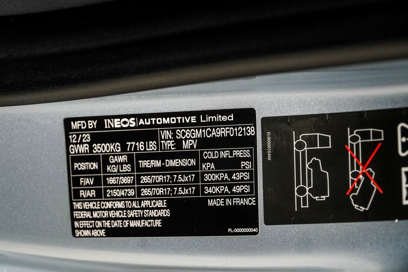 2024 INEOS Grenadier Base