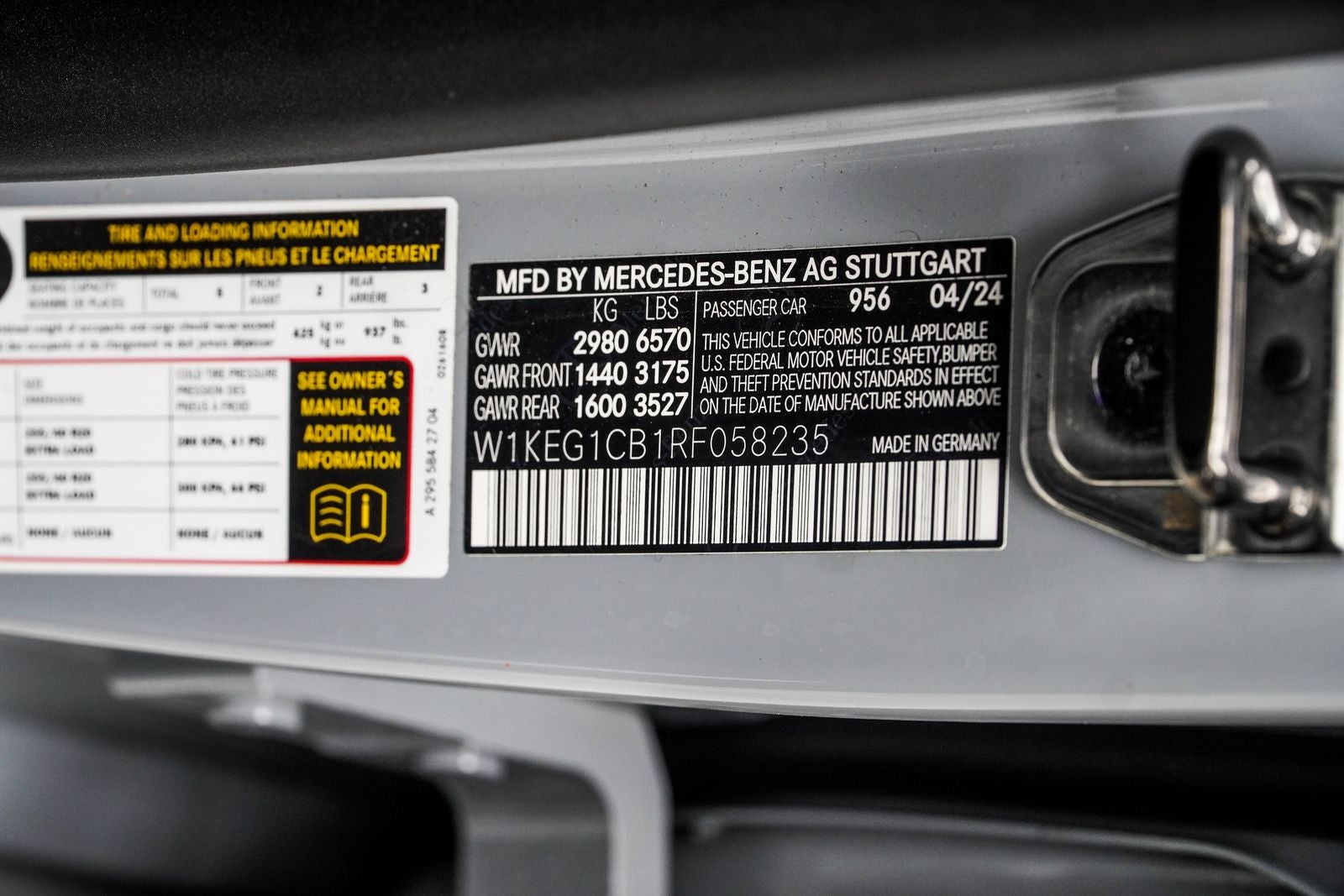 2024 Mercedes-Benz EQE 350 Sedan 4MATIC®