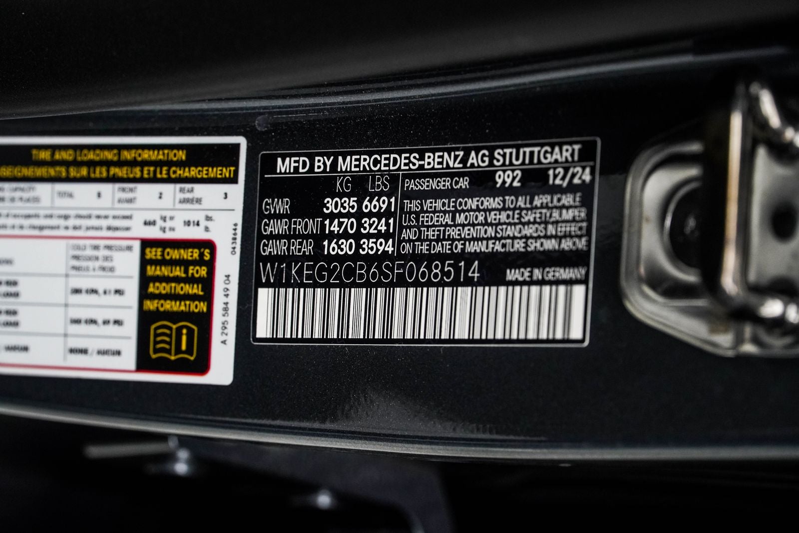 2025 Mercedes-Benz EQE 500 Sedan 4MATIC®