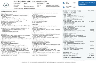 2022 Mercedes-Benz GLB GLB 250 4MATIC®