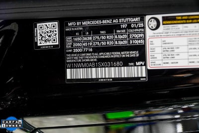 2025 Mercedes-Benz G-Class G 580 4MATIC®