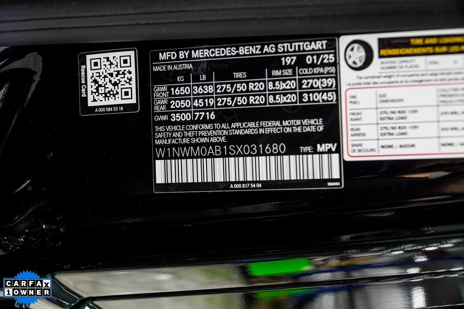 2025 Mercedes-Benz G-Class G 580 4MATIC®