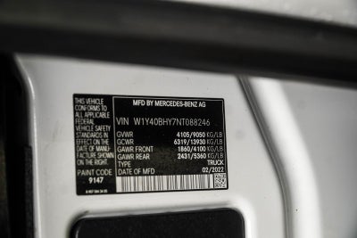 2022 Mercedes-Benz Sprinter 2500 Cargo 144 WB