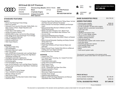 2019 Audi Q3 2.0T Premium quattro