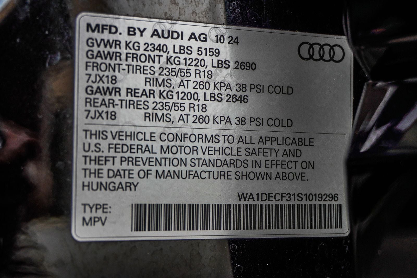 2025 Audi Q3 Premium S Line quattro