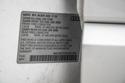 2025 Audi Q3 Premium S Line quattro