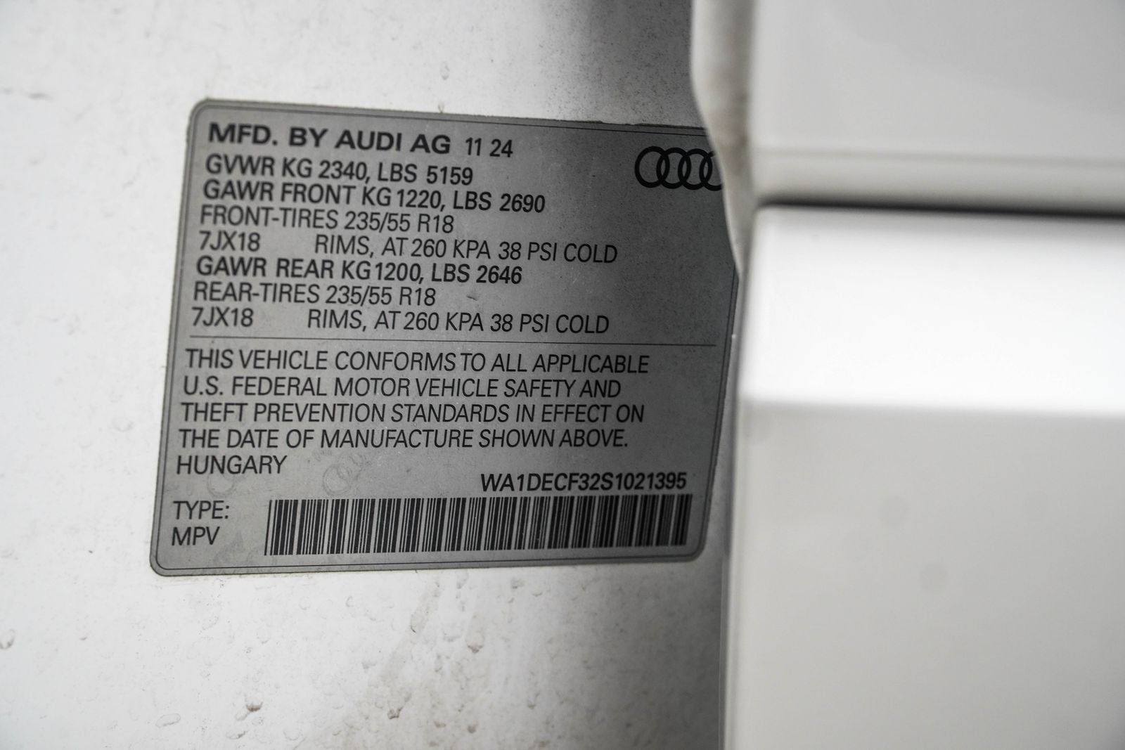 2025 Audi Q3 Premium S Line quattro