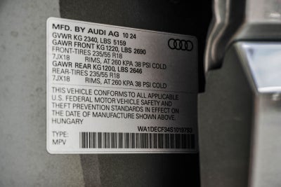 2025 Audi Q3 Premium S Line quattro