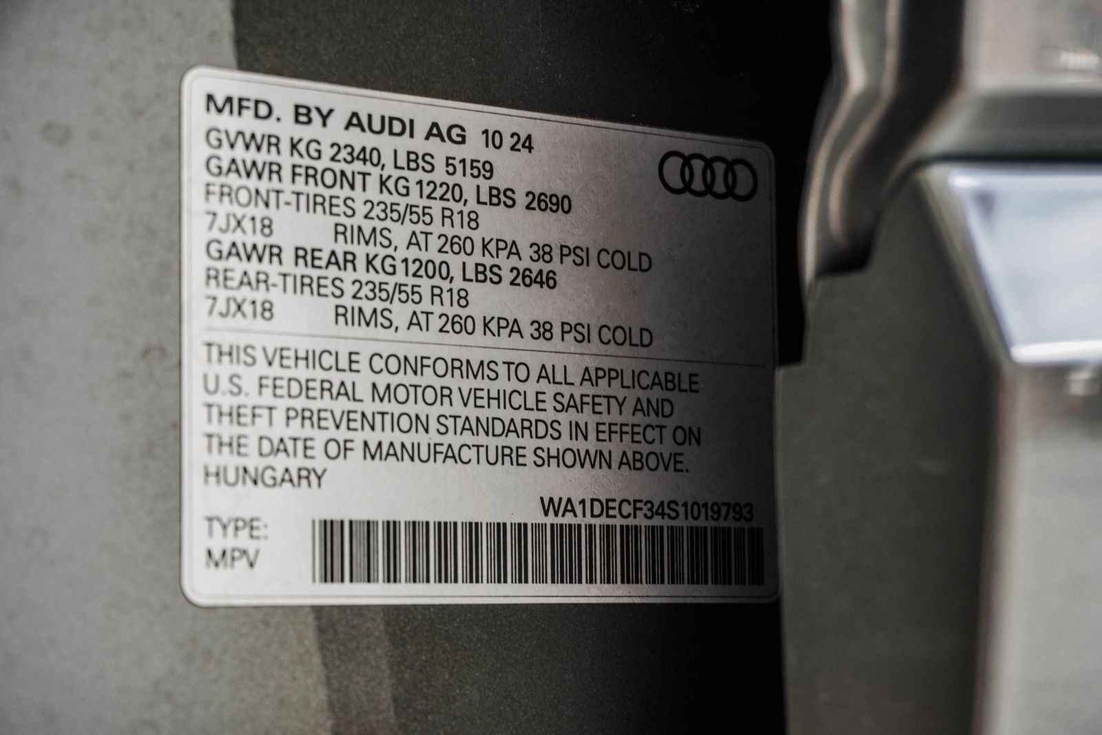 2025 Audi Q3 Premium S Line quattro