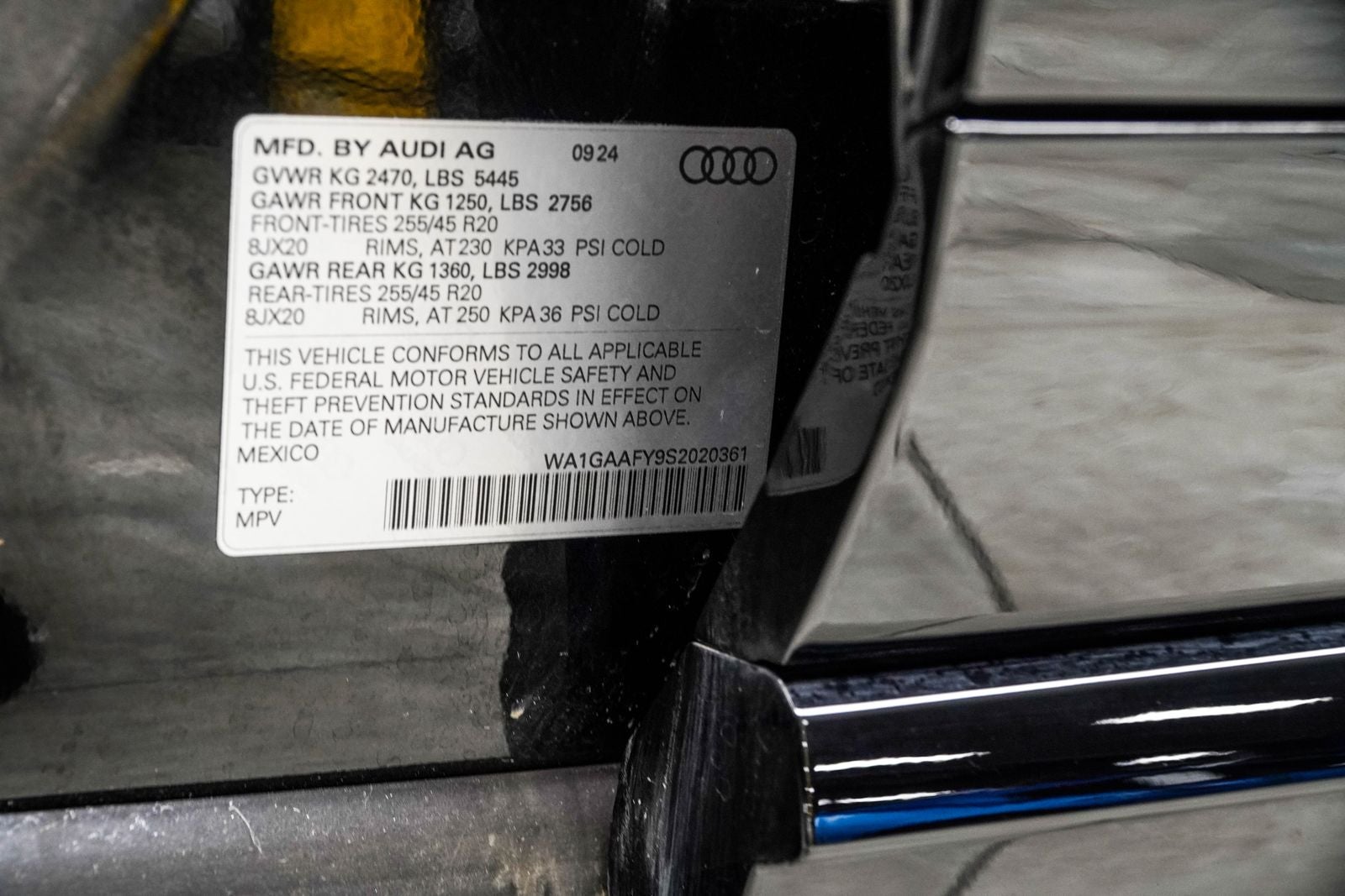 2025 Audi Q5 45 S line Premium quattro