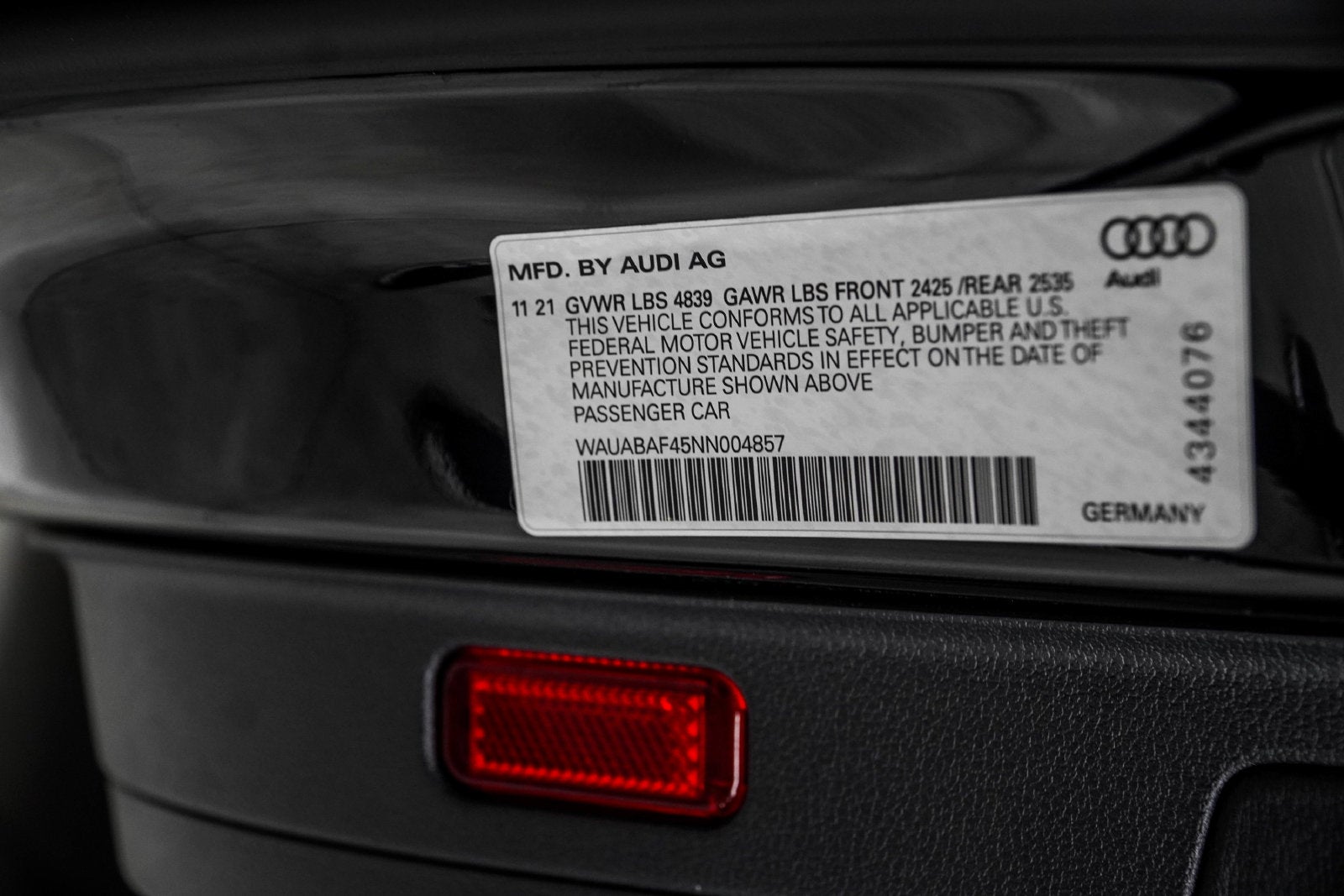 2022 Audi A4 40 Premium quattro