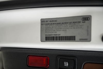 2017 Audi A4 2.0T ultra Premium