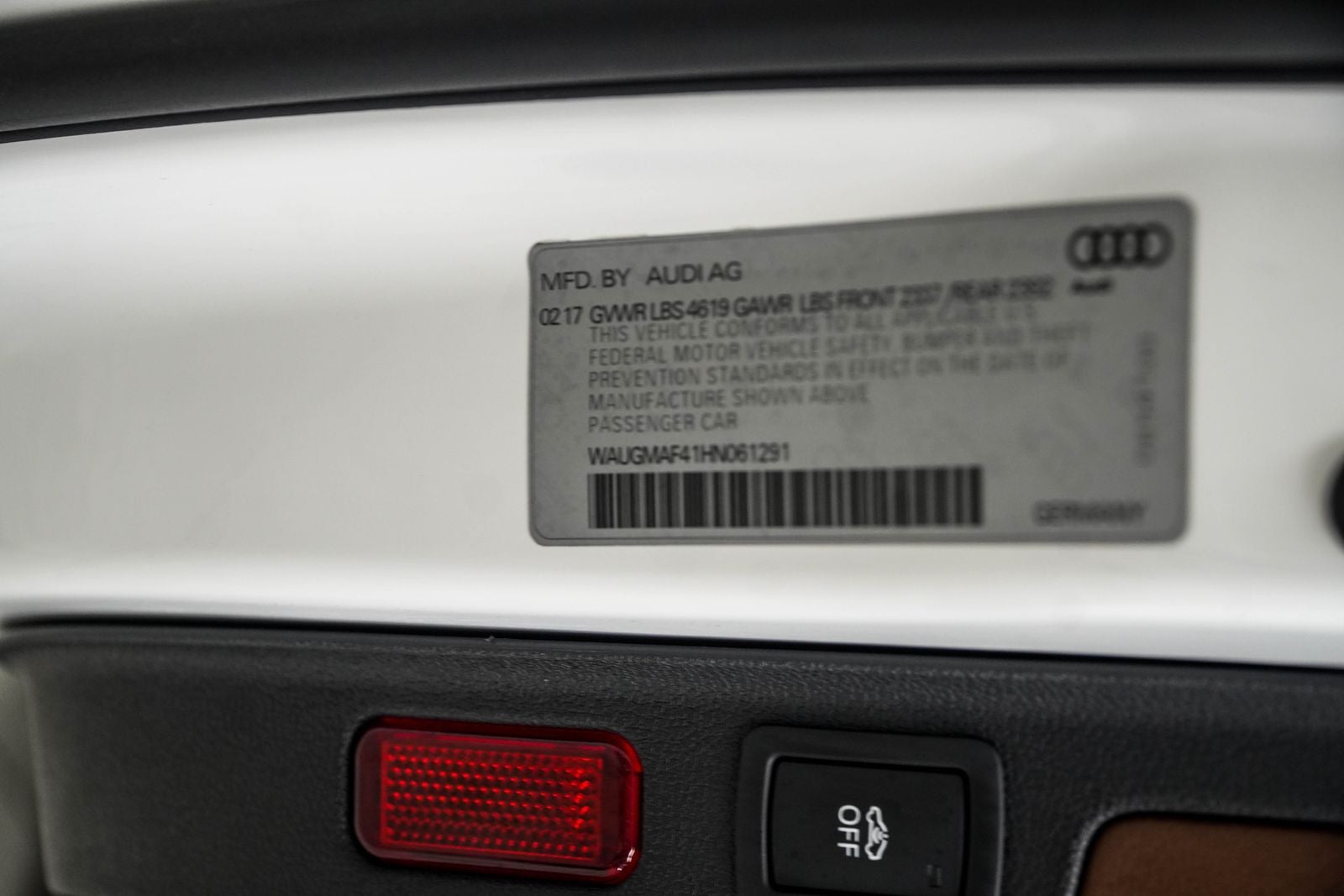 2017 Audi A4 2.0T ultra Premium