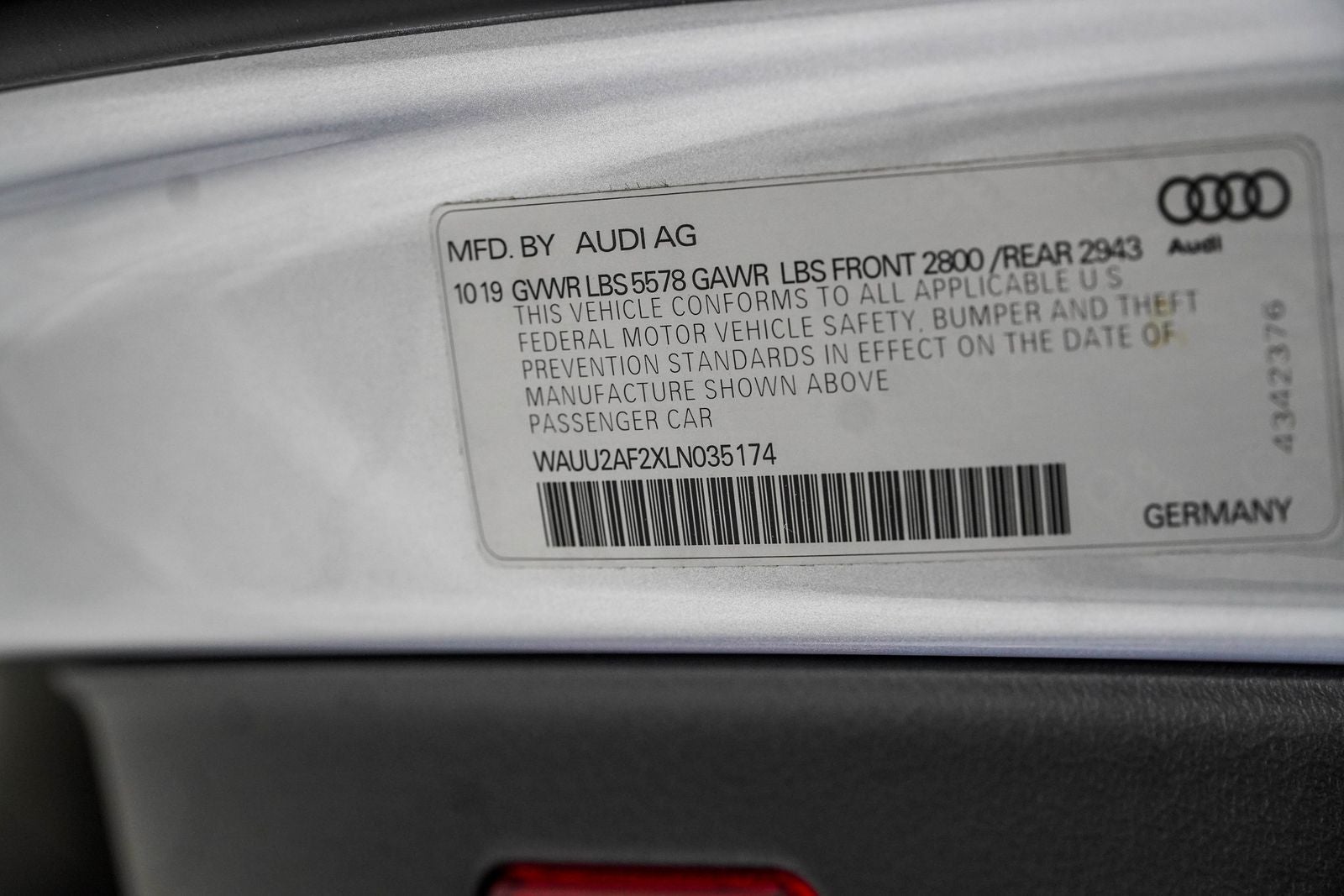2020 Audi A7 3.0T Premium Plus quattro