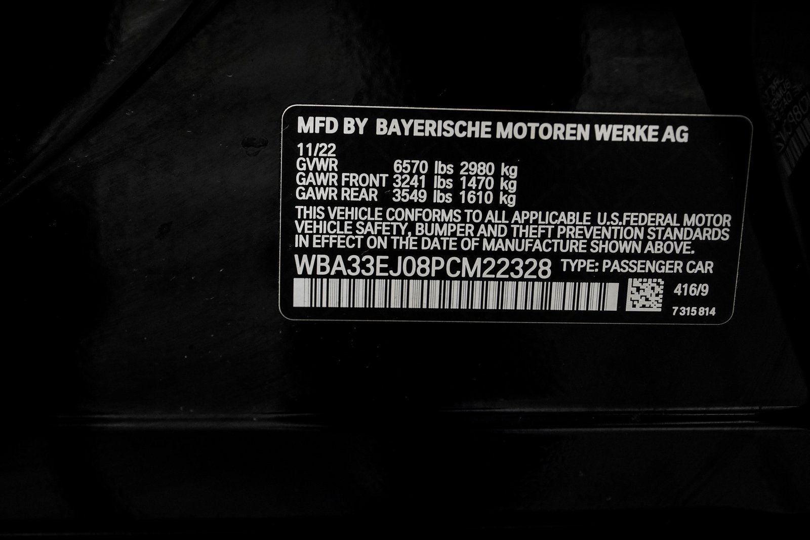 2023 BMW 7 Series 760i xDrive