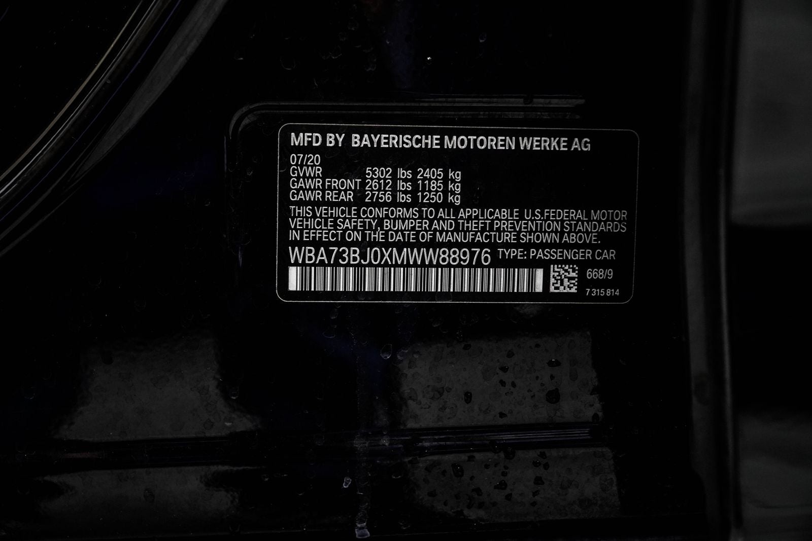 2021 BMW 5 Series 540i xDrive