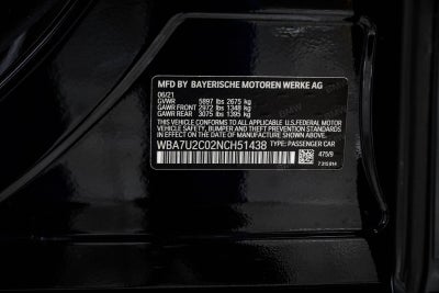 2022 BMW 7 Series 750i xDrive