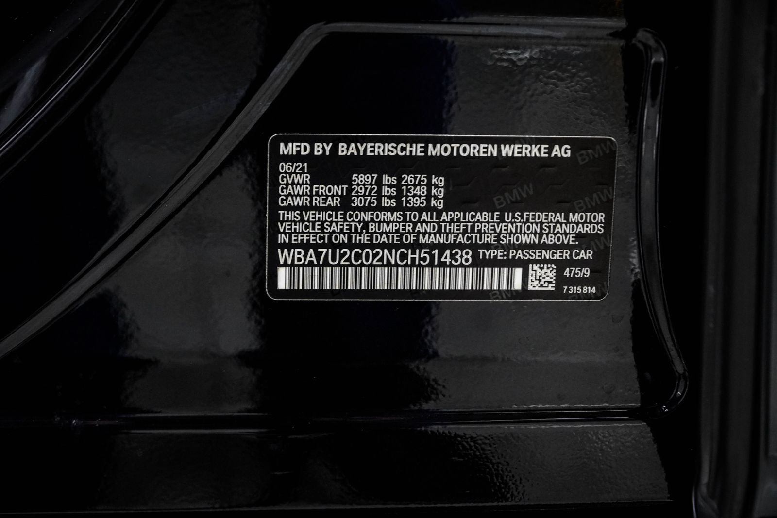 2022 BMW 7 Series 750i xDrive