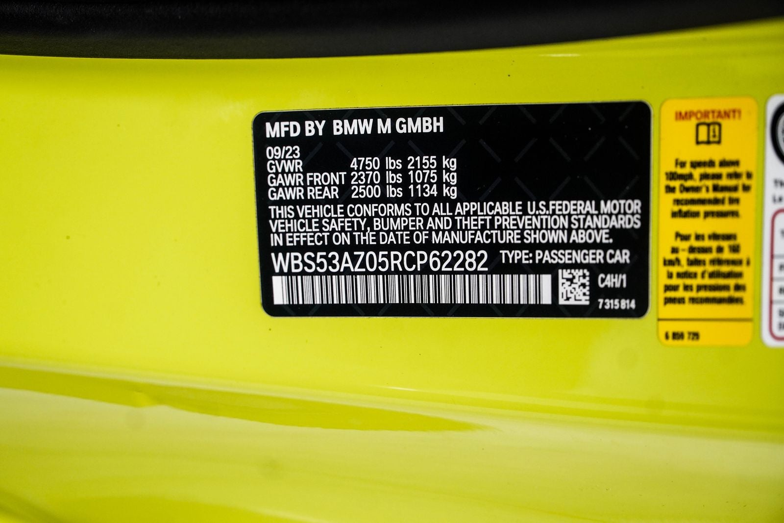2024 BMW M4 Base